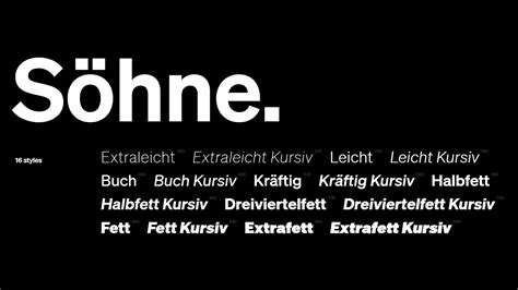 sohne font github.